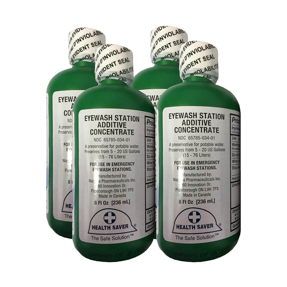 Antibacterial Eye Wash Solution Additive 236ml 4 Pack 90080486 SE4210B4