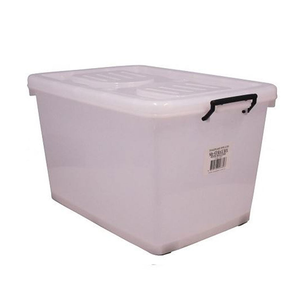 Storage Box 90L With Lid And Rollers Italplast  24707_40044243_24707
