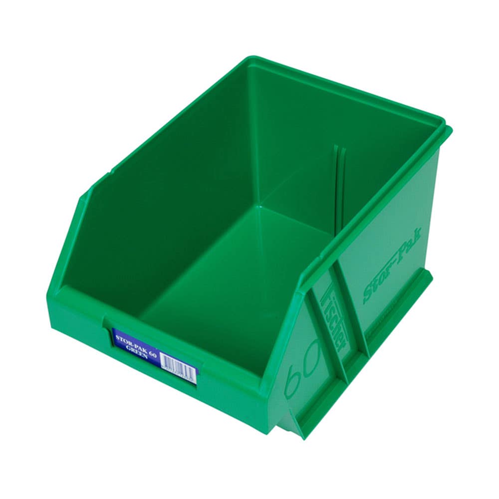 Stor-Pak&trade; 60 Parts Container Green 200 x 275 x 165mm 30000403 F1H-063G