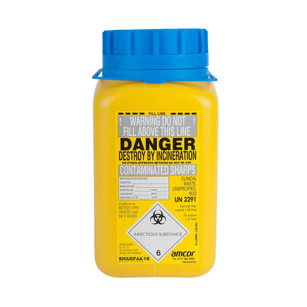 Sharps Container Sharpack 18 1.63L 288313 PR6495