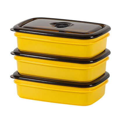 Reusable Crib Container Set 3 Pk 650ml Yellow 40034319 RX11L106