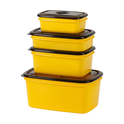 Reusable Crib Container Set 4 Pk Assorted Sizes Yellow 505572 RX11L160