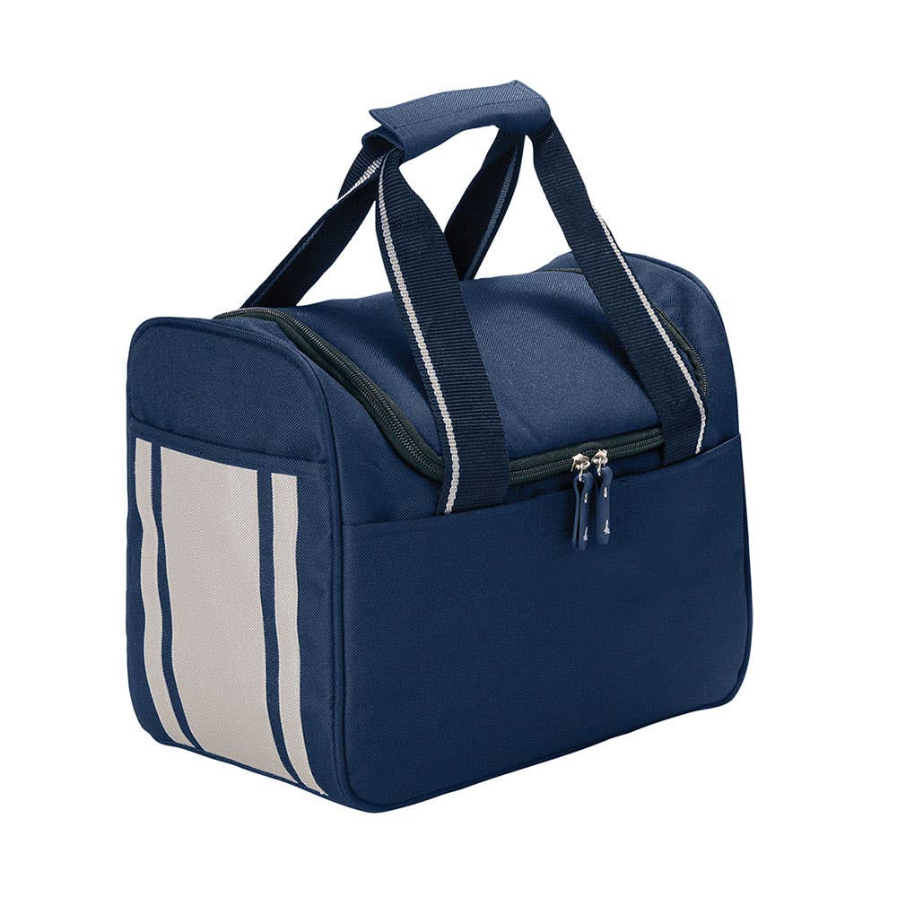 B491 Cruiser Insulated Cooler Bag Navy/Silver 134461 B491-NA-SI