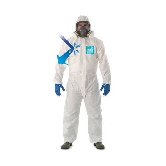 AlphaTec&reg; 2000 Comfort Model 129 Dispoable Coveralls Type 5/6_20129