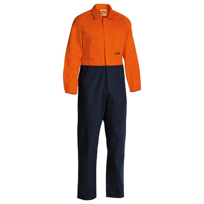 Coverall MNS BW L/S Drill Bisley 87 ST Orange/Navy 40026548 BC6357 TT02S87