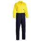 Coverall MNS BW L/S Drill Bisley 87 STYellow/Navy BC6357_TT01S87_40026524_BC6357_TT01S87