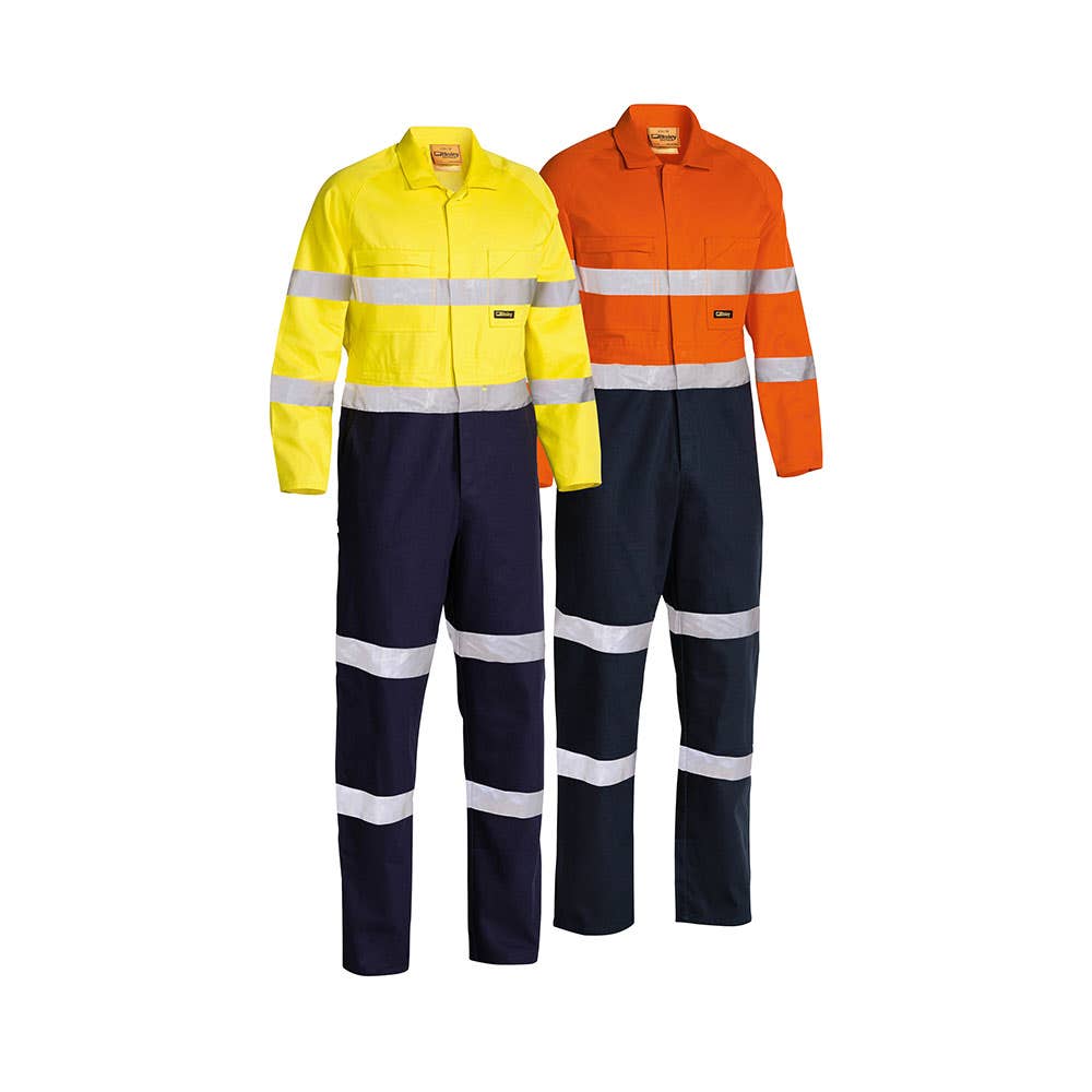 BC6357T Hi-Vis Heavy Weight Drill Taped Coveralls 310gsm BULGABC6357T BULGABC6357T