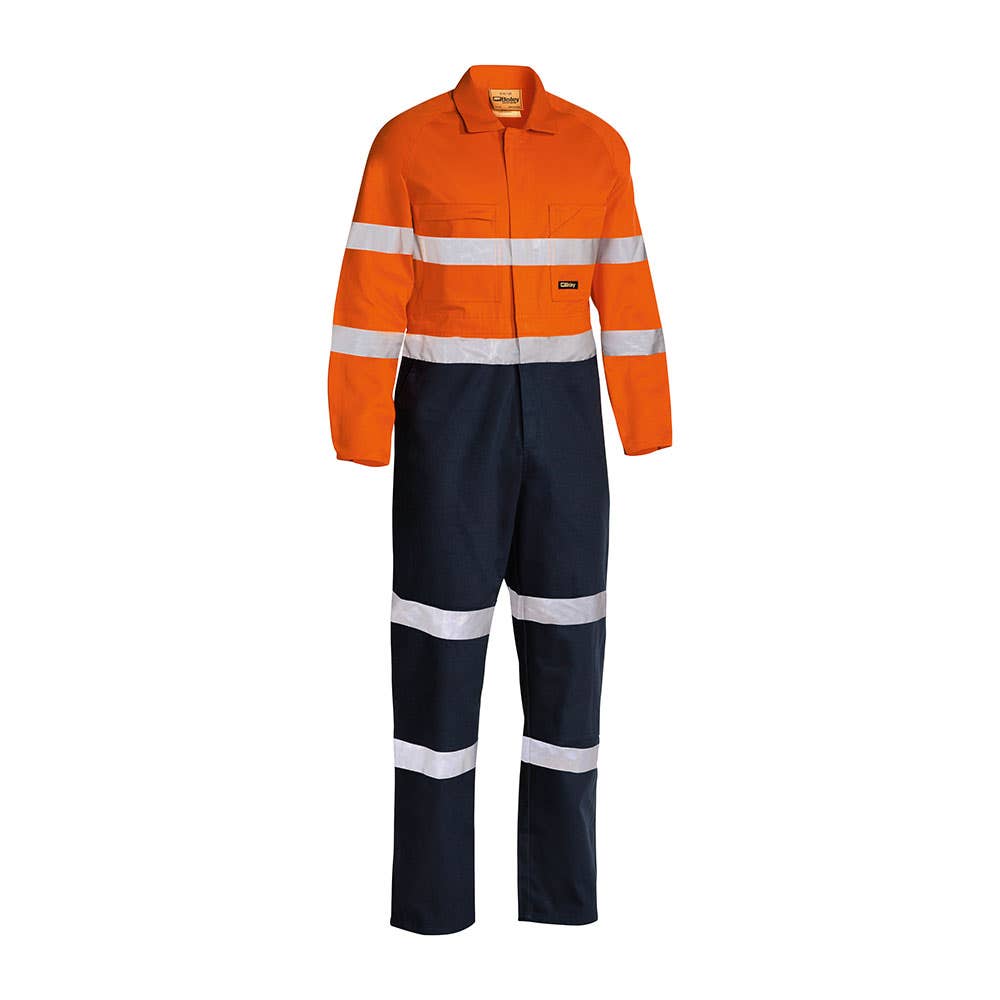 Coverall Orange Navy 310gsm 3M Tape 87L BC6357T_485990_BC6357T_TT02L87