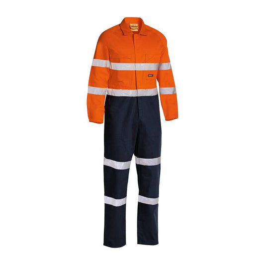 Coverall Orange Navy 310gsm 3M Tape 87L BC6357T_485990_BC6357T_TT02L87