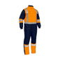 BC6453T Hi-Vis X-Taped Freezer Coveralls Orange/Navy 102R 40048080 BC6453T TT05R102