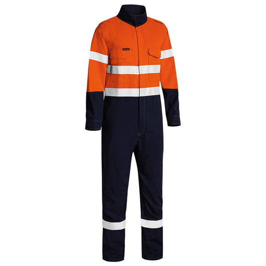 BC8186T Fire Retardant Hi-Vis Taped Coveralls 197gsm_BC8186T