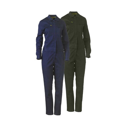 BCL6065 Women's Zip-Waist Drill Coveralls 240gsm BCL6065