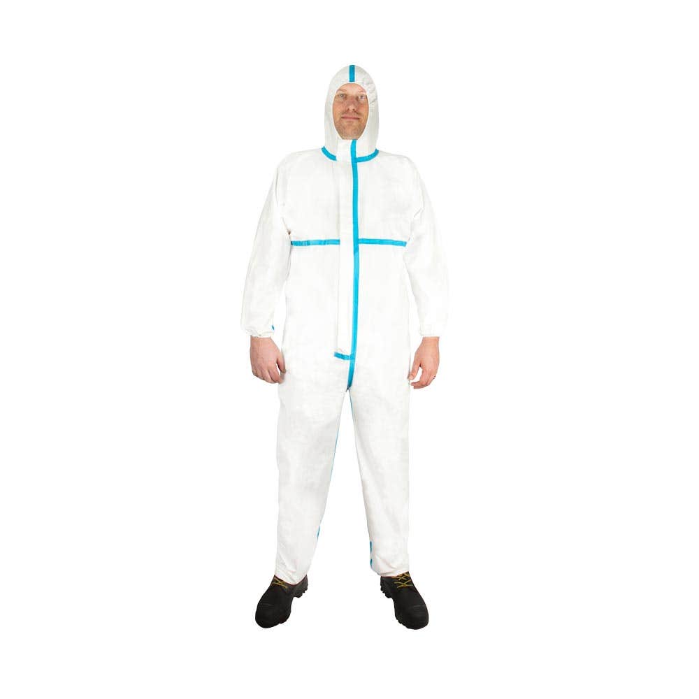 Microporous Disposable Chemical Coveralls Type 4/5/6_CVRWMP456