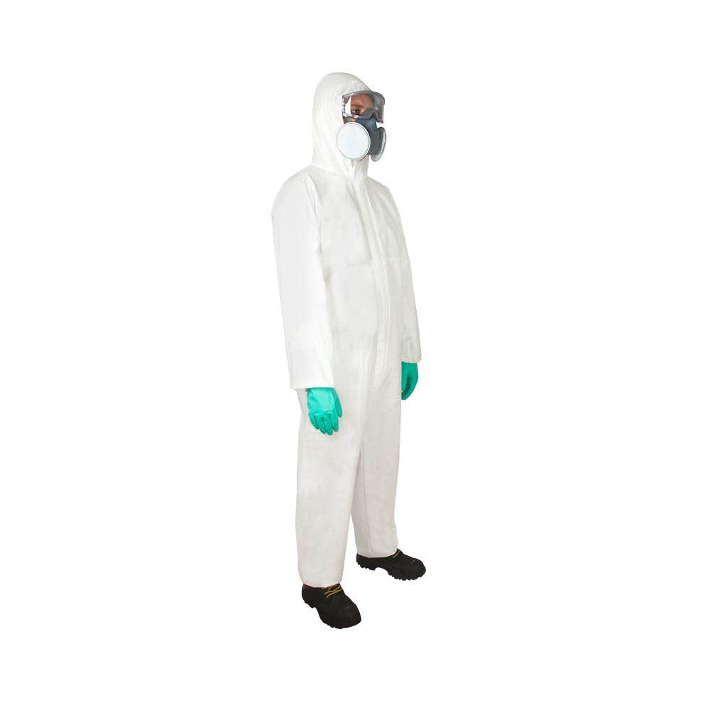 Microporous Disposable Coveralls Type 5/6 White_CVRWMP56
