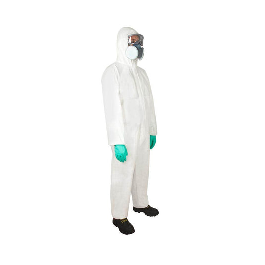 Microporous Disposable Coveralls Type 5/6 White_CVRWMP56
