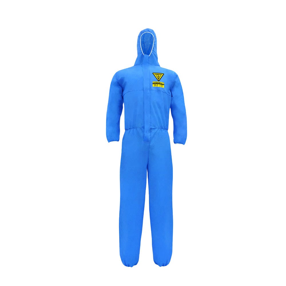 Coveralls Disposable Basic PP Blue 2XL 40011181 D3004