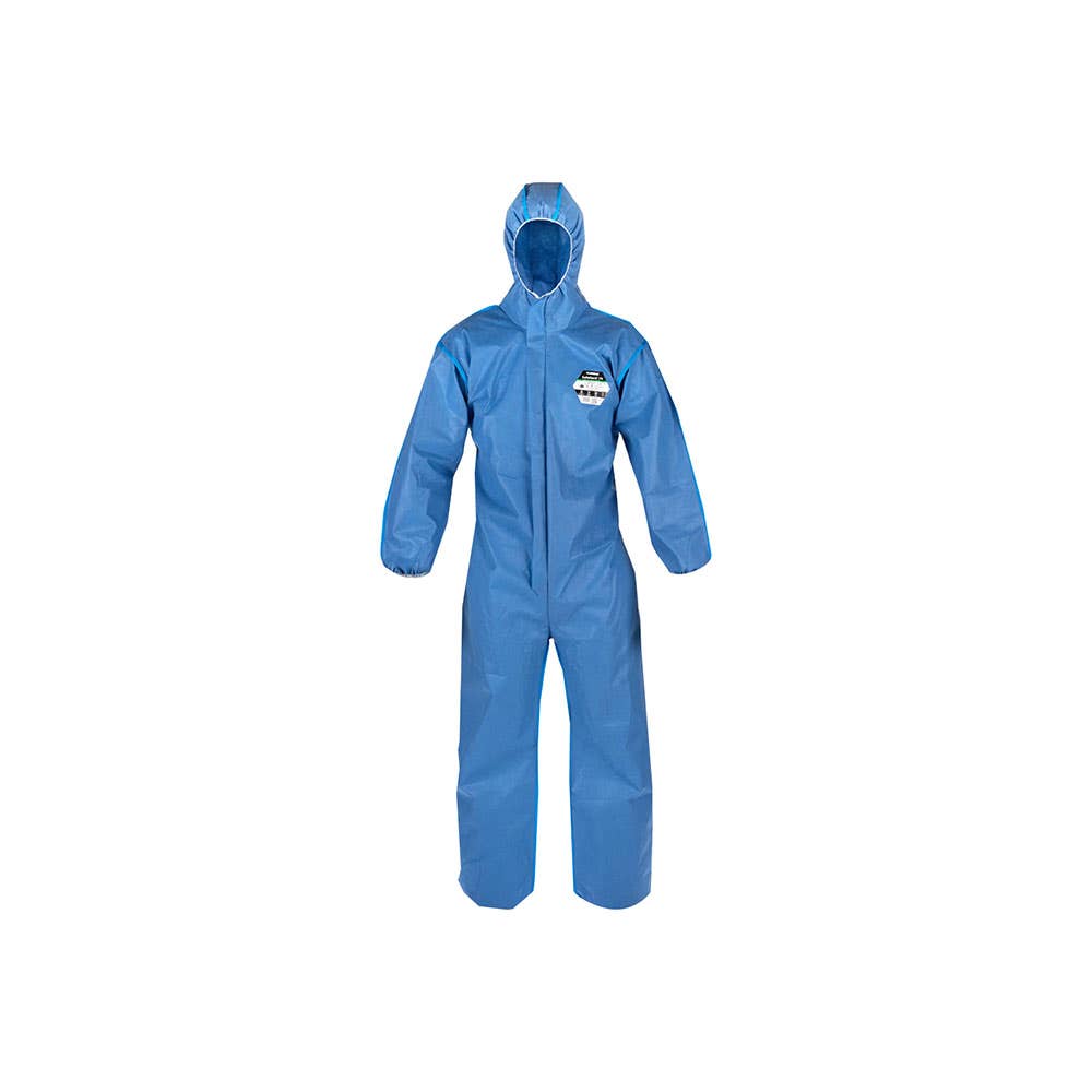 Coveralls Disposable Safegard GP Type 5/6 Blue 2XL 40012829 ESGP528B-2XL
