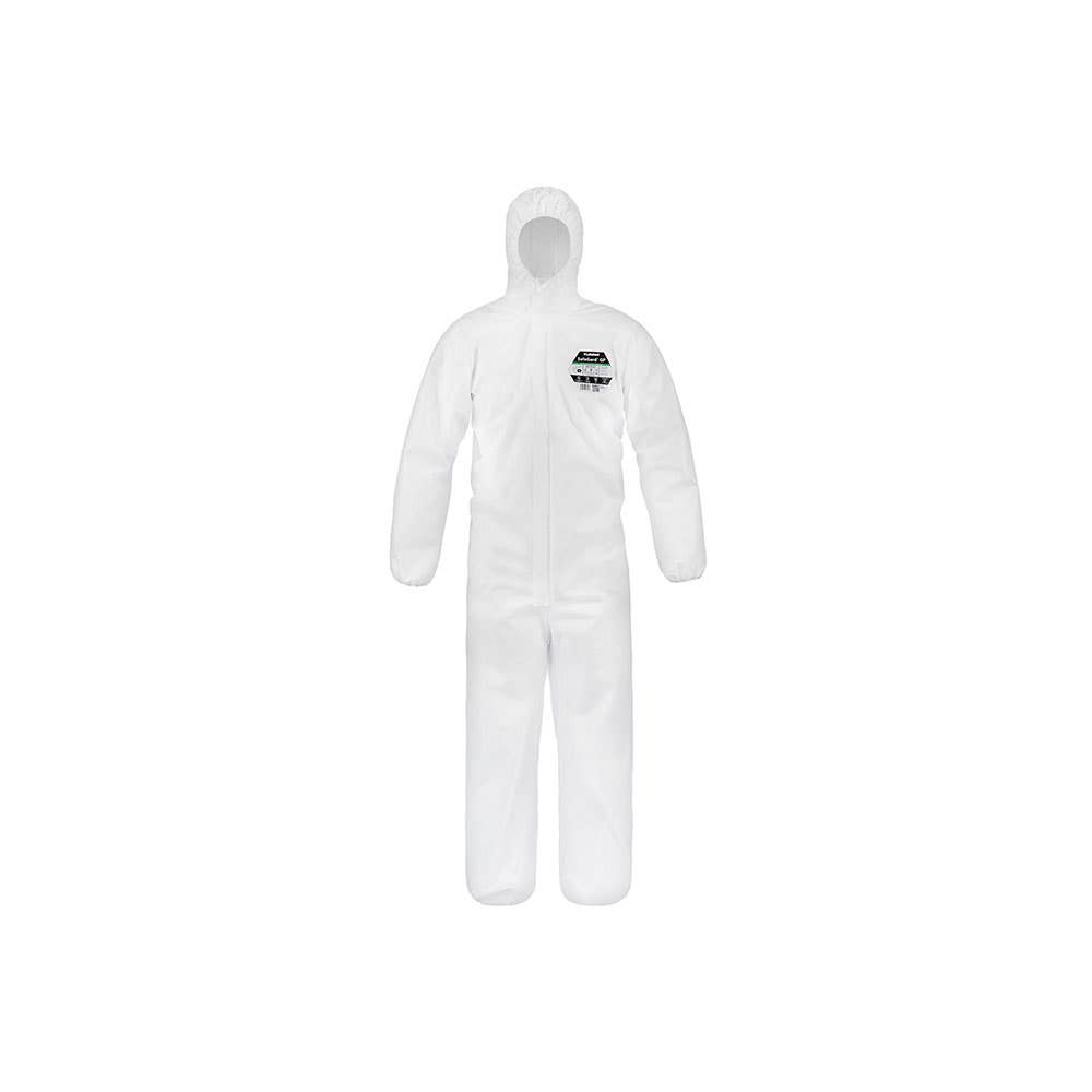 Coveralls Disposable Safegard GP Type 5/6 White 2XL 40012823 ESGP528W-2XL
