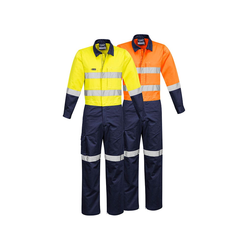 ZC804 Hi-Vis Coveralls Taped Two-Tone 240gsm ZC804