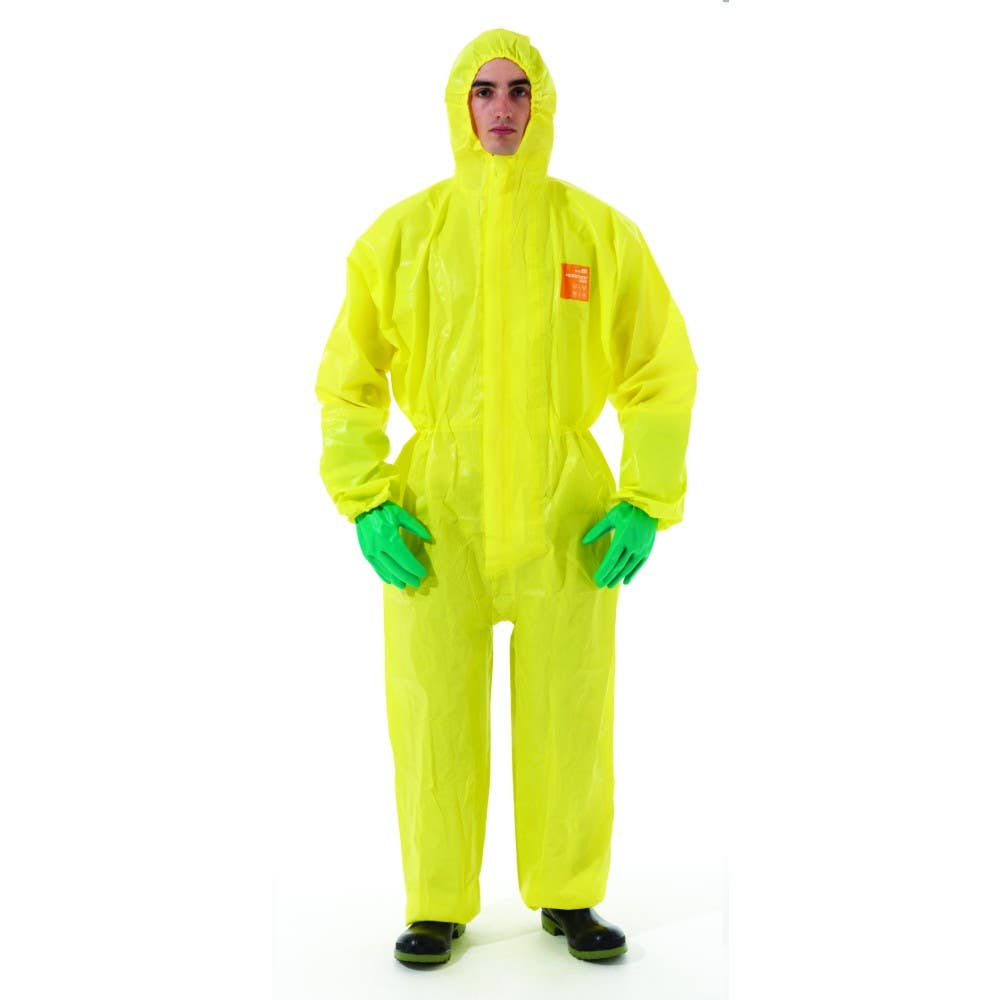 Coveralls Disposable Type 3/4/5 30-111 Yellow 2XL Alphatec Microchem 3000_30003043_YE30W-00111-06_NLA
