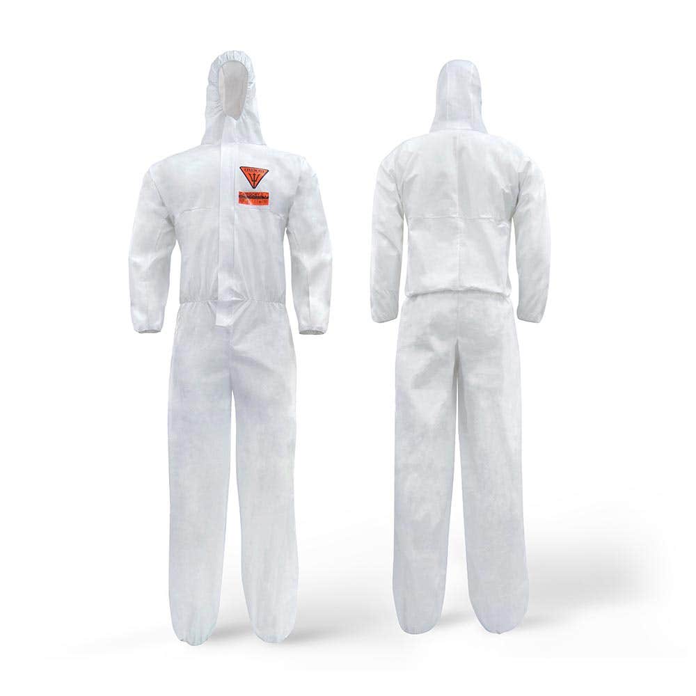 DMP Trident Microporous HST Disposable Coveralls Type 5/6 White 2XL 40024174 DMP165