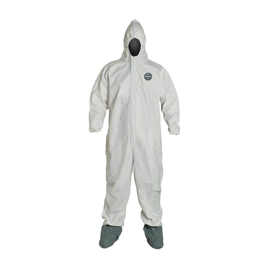 ProShield&reg; 60 Coveralls With Hood & Boots White D15519
