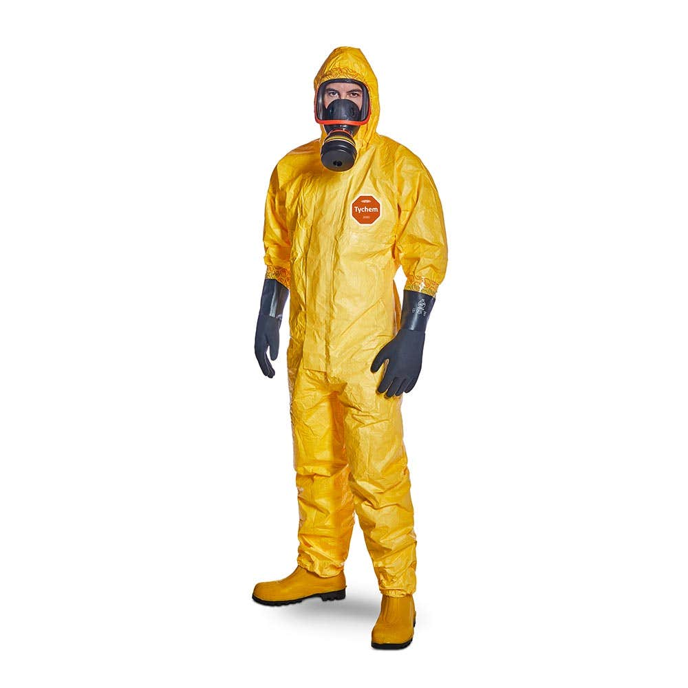 Tychem&reg; 2000 Disposable Chemical Coveralls Type 3/4/5/6_L2407P