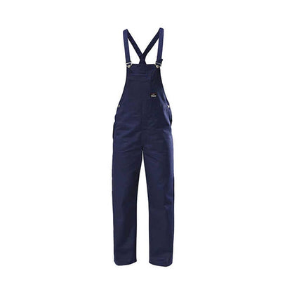Overalls Cotton Bib + Brace Heavyweight 310gsm Navy 102R Yakka 90010404 Y01010-NAV-102R