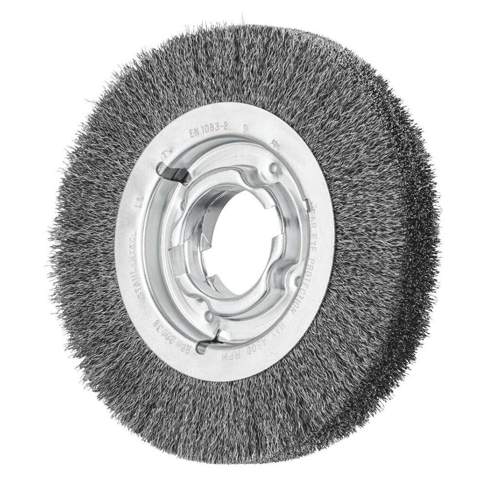 200mm X 38mm Crimped Wire Wheel Pferd Inc AK32 Adapter 404520 43506001