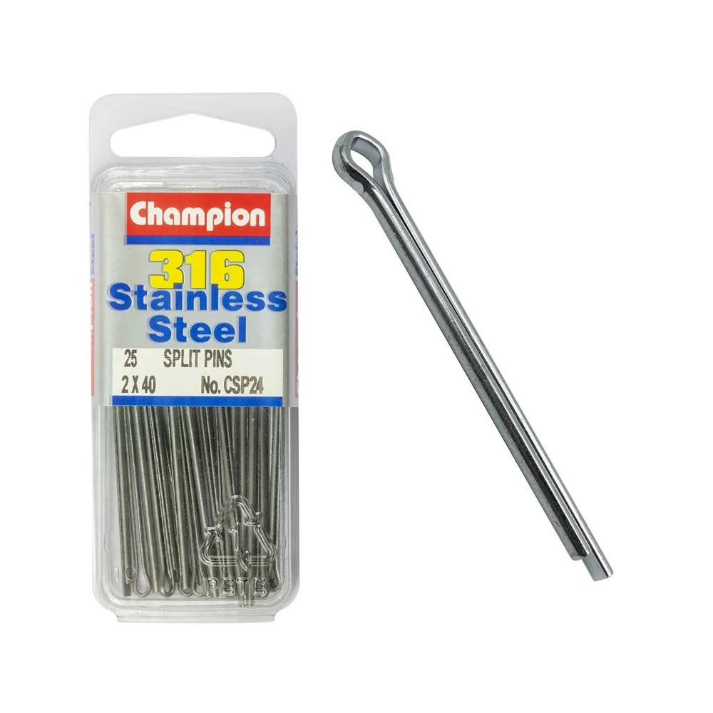 Pin Split 316 Stainless Steel 2 x 40mm Blister Pack_60039779_CSP24