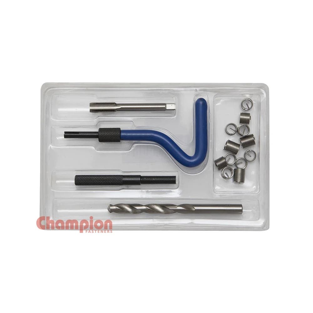Thread Repair Spark Plug Kit Champion Fasteners 14 x 1.25mm CTRK14125_34310000_CTRK14125