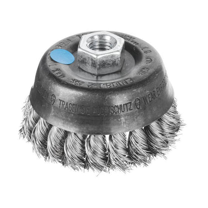 Brush Cup Wire SS Twist Knot 1 Row 8500rpm 80 x 14mm Thread Pferd 92630021 43306033