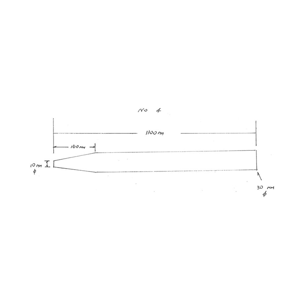 Bar Aligning Custom Hardened Steel 30 X 1100 X 10mm 40061558 CT3320-14