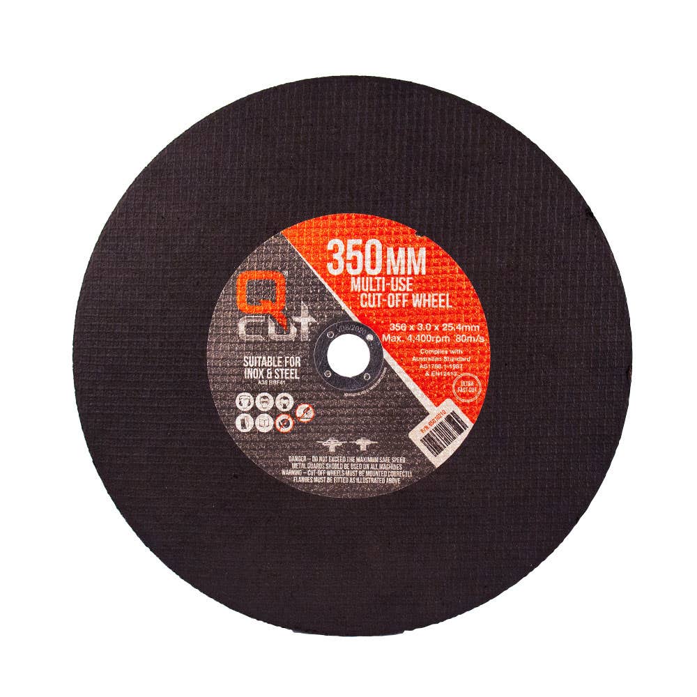 Cut-Off Disc Chop Saw Multi-Purpose Flat 356mm 65010210 CD356A3