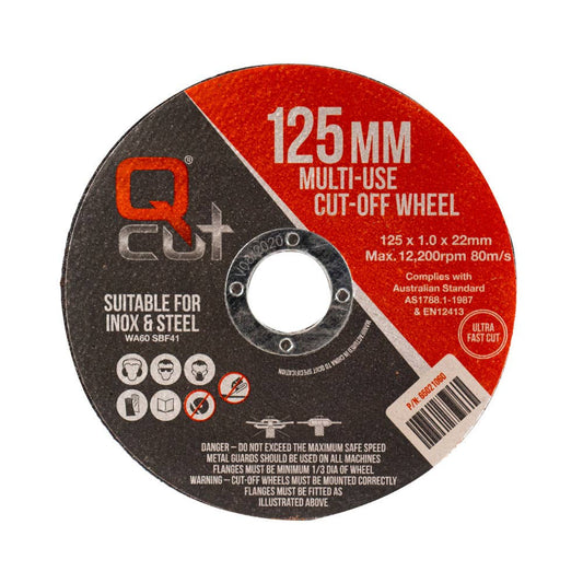Cut-Off Disc Multi-Purpose Flat Ultra Thin 125mm 65021060 CD125A1