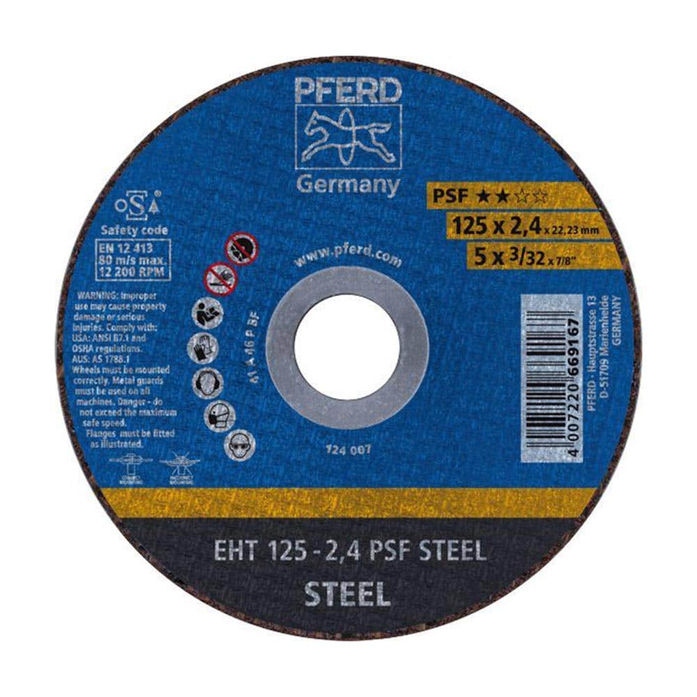 Cut-Off Disc Metal 125 x 2.4 x 22mm A46 P PSF 92600010 61719026
