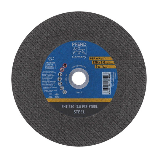 Disc Cut-Off Metal 230 x 3 x 22mm A24 P PSF Pferd 935001 61728222