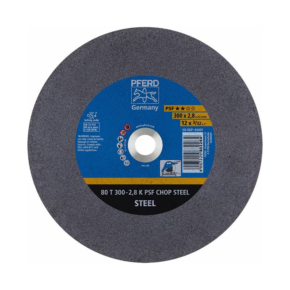 Wheel Cut Off Metal 300 x 2.8 x 25.4mm Econocut Pferd 939002 66323074
