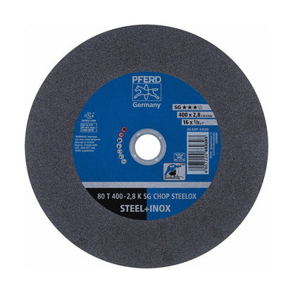 400mm Premium Stainless Steel Flat Chop Saw Disc 60021153 66324091