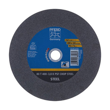 Cut-Off Wheel Metal 400 X 3.8 X 25mm 36G Pferd 30001680 66324095