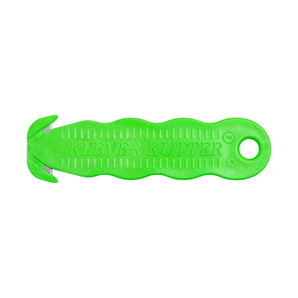 Klever Kutter Kleen Antimicrobial Safety Cutter Green 40035736 KLEVER KUTTER KLEEN
