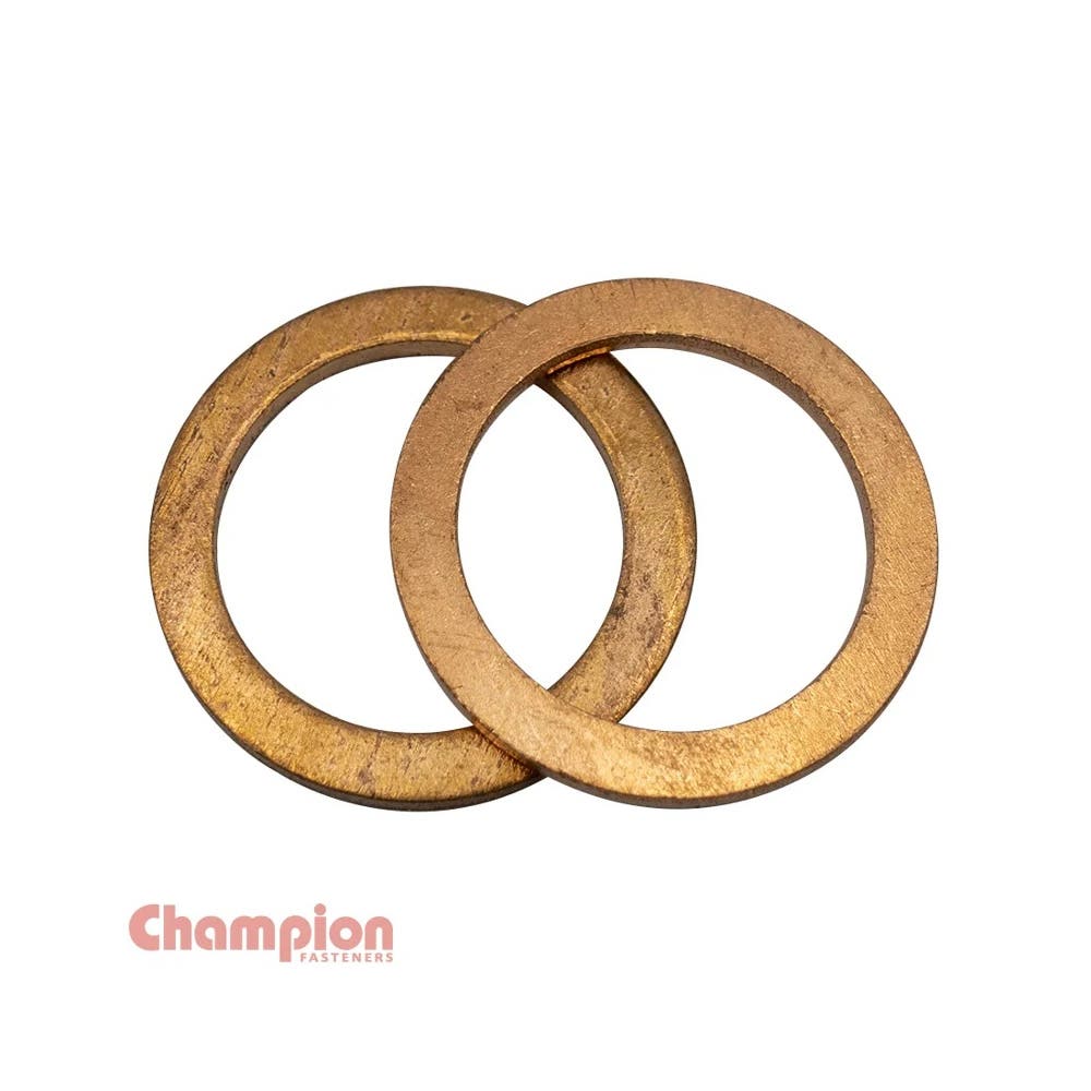 Flat Washers Copper 12 x 16 x 1.5mm Pk 100_289567_CWC46