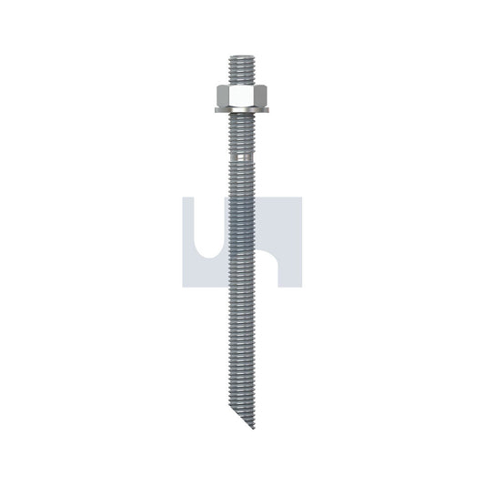 Stud Chem Anchor Kit(Flat Top) HDG Hec/Cl 8.8/Angle Point M24 300 - Pk 5_40088489_MCS88GCM240300