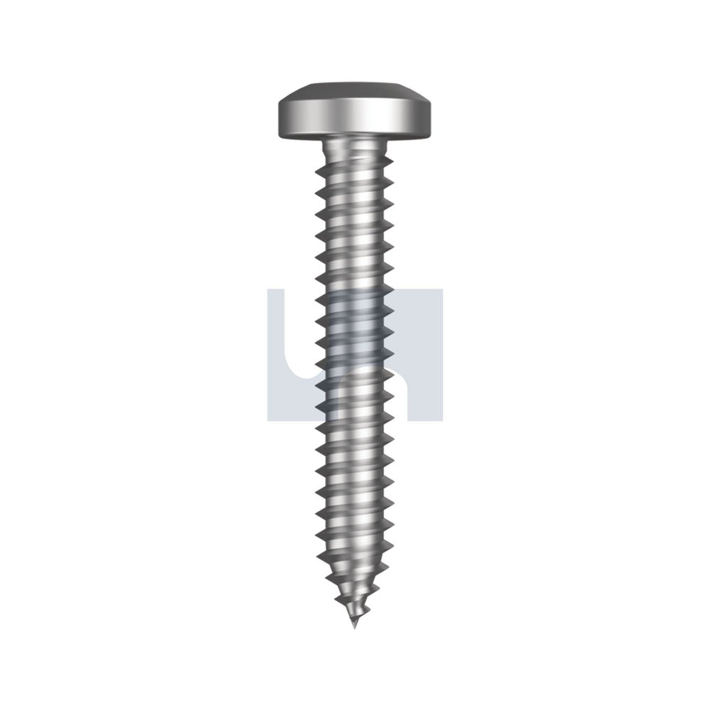 Self-Tapper Pan Square 304 Stainless Ansi B18.6.3/A2 #6 1/2'' - Pk 200_40101388_T04SSPQ0620050