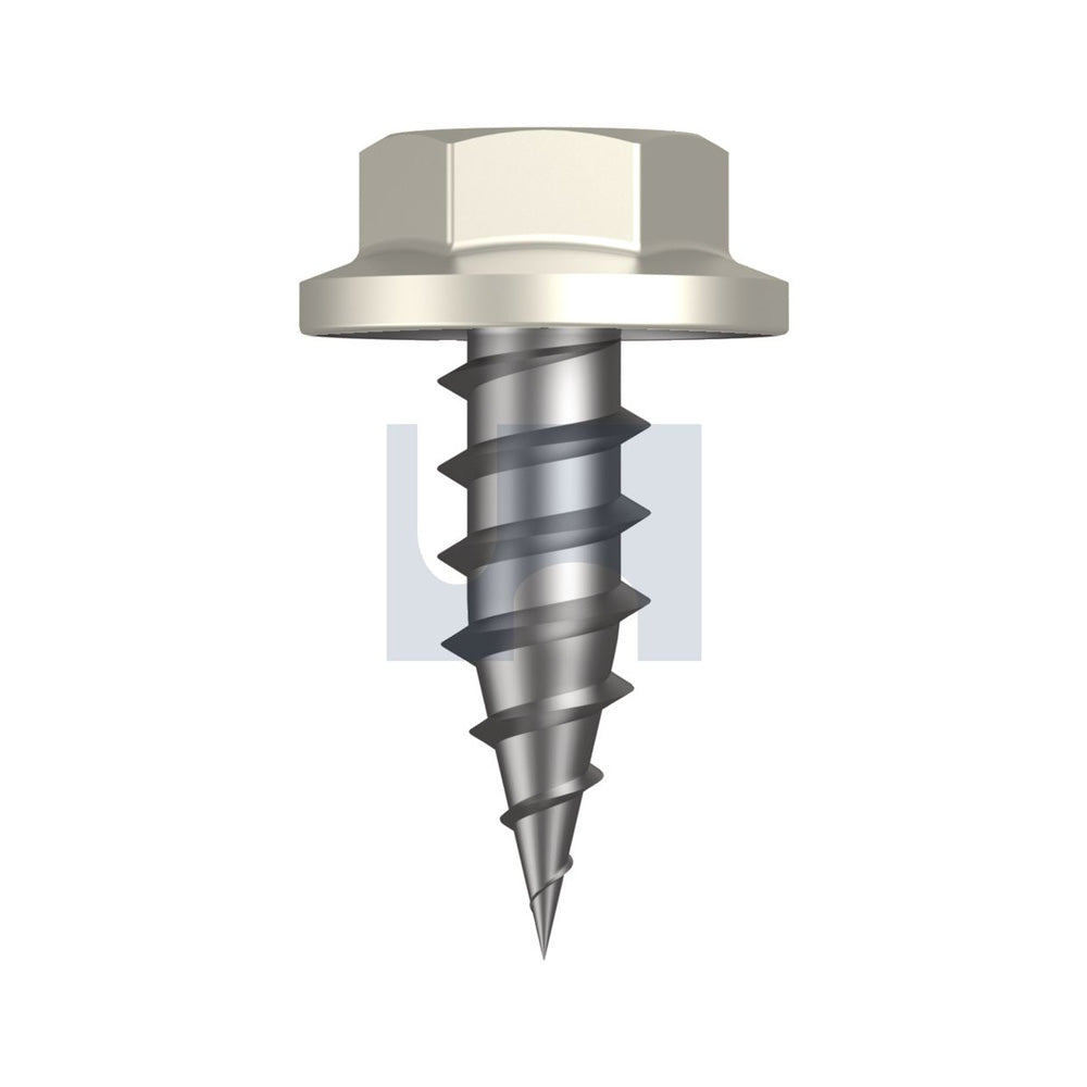 Needle Pt Sds Flg Hex Surfmist (Titania) -Cl4 As3566 #8-15 12 - Pk 1000_40095786_TSMN4FH0815012