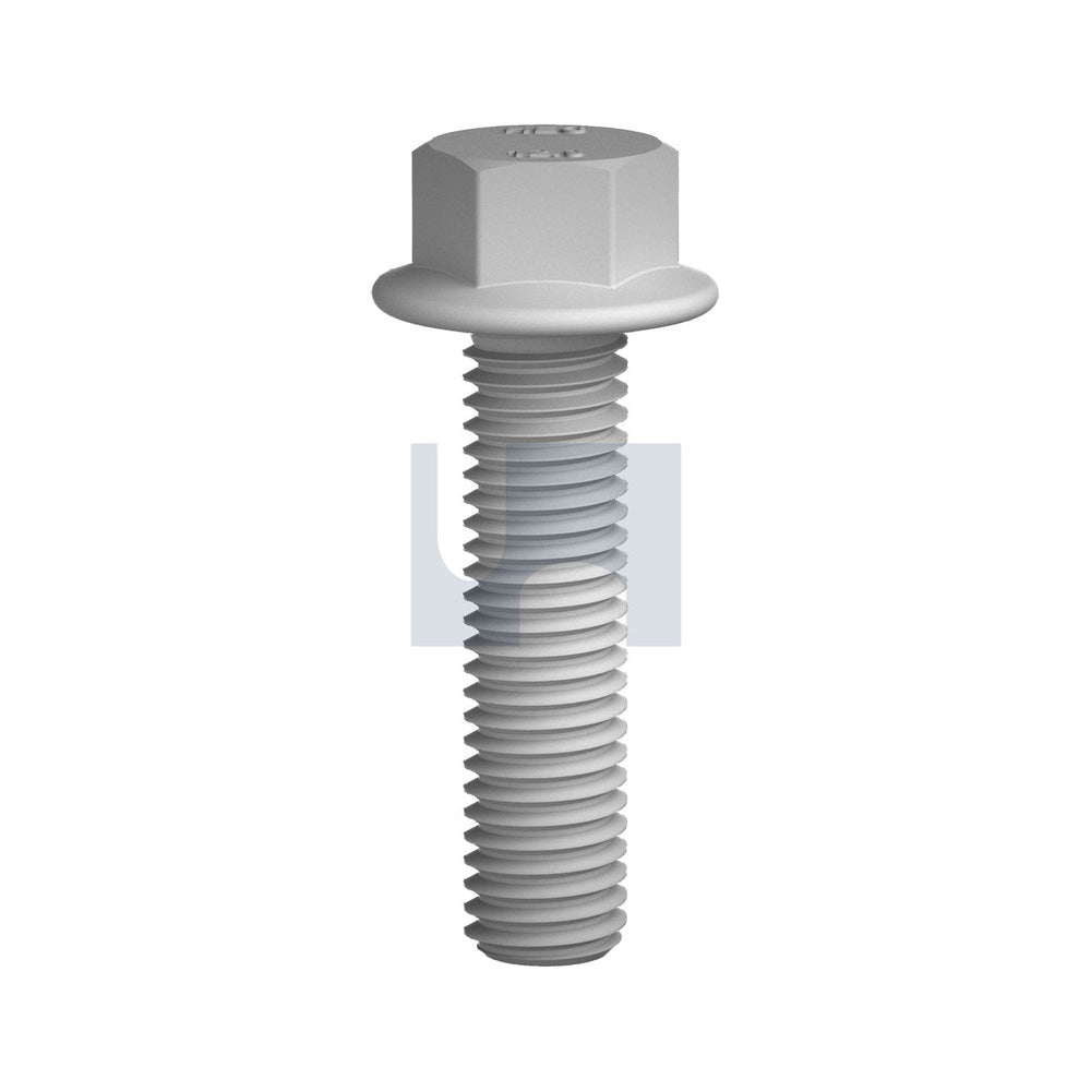Serrated Flg Bolt D-Lok Zinc Flake Silver Hec/Cl 12.9 M16 70 - Pk 25_40090175_BF12FCM160070