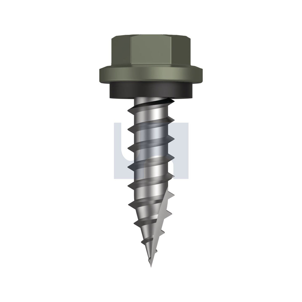 Type 17 Hex Head + Washer Mangrove - Cl4 As3566 #14-10 25 - Pk 1000_40095129_TMAW4SH1410025