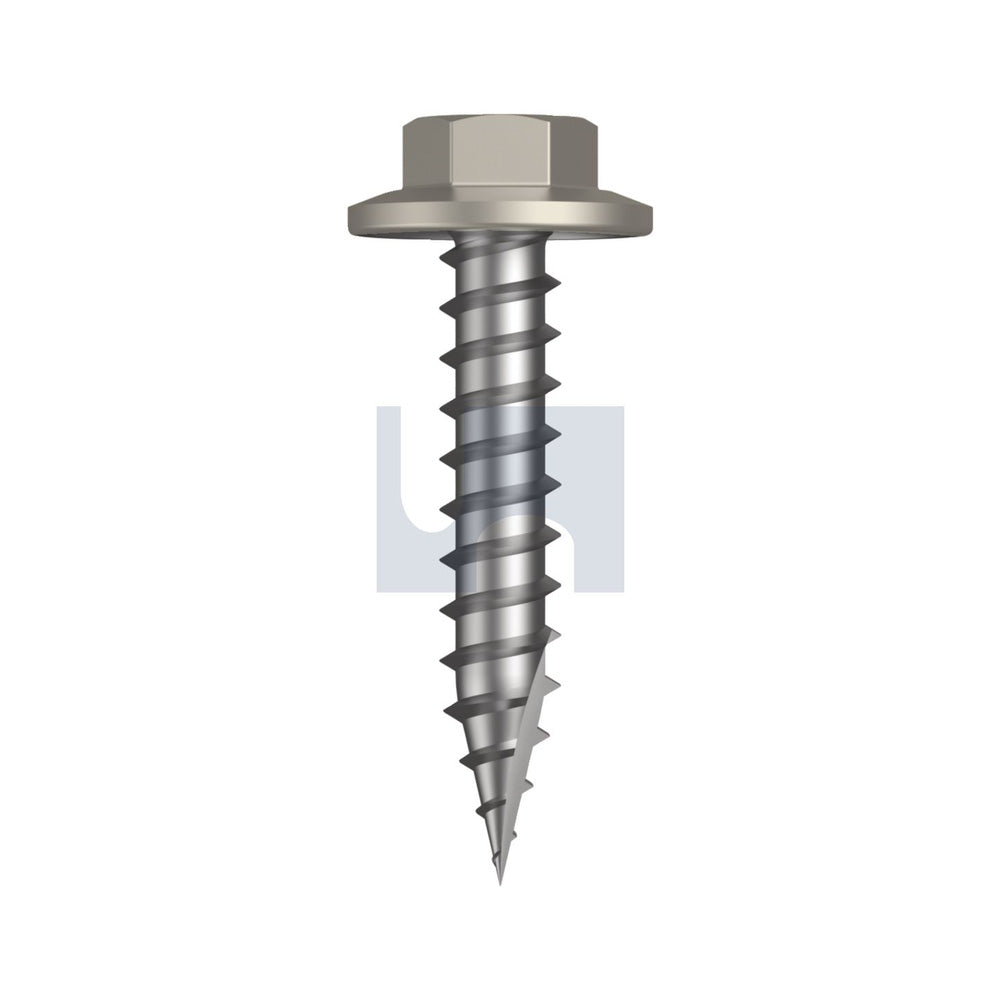 Type 17 Flanged Hex Dune - Cl4 As3566 #12-11 30 - Pk 1000_40094623_TDUW4FH1211030