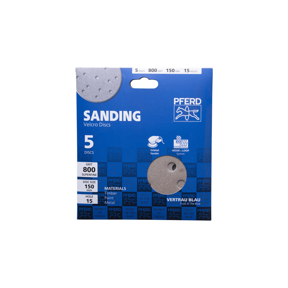 POS uni. alu. oxide hook and loop-backed abrasive disc KSS ECO AC 150 A800_40108432_45017926