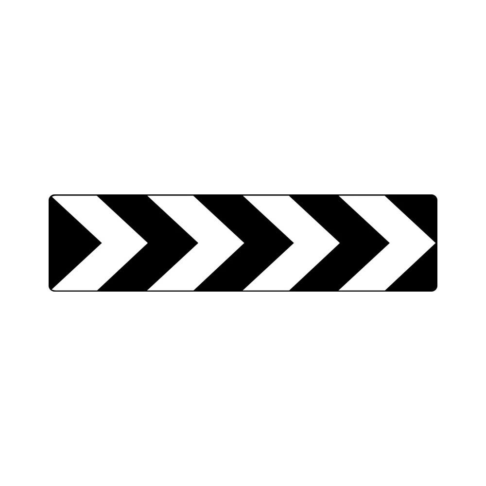 Chevron Directional Sign 1600x400 Alu_476005_D4-1-1